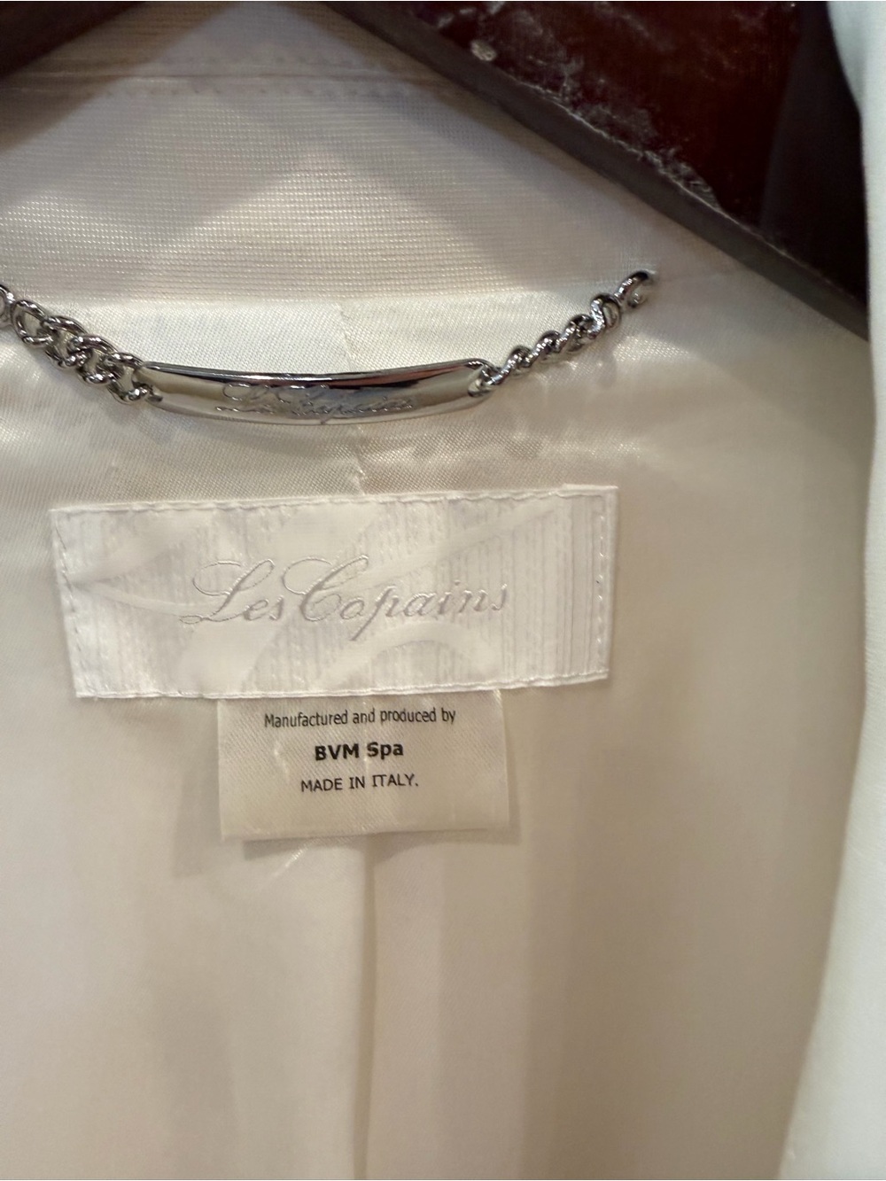 Les Copains White Tailored Blazer Jacket - Picture 3 of 3